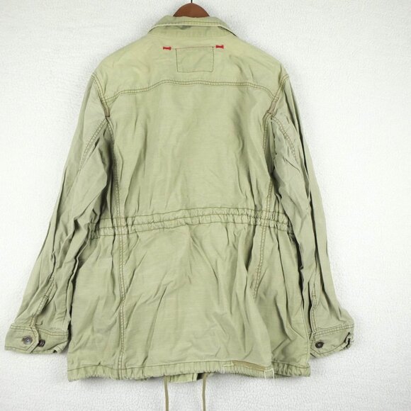 Gap  Utility Jacket Womens Extra Large Green Outdoor Pockets Button Up C… - Picture 5 of 10